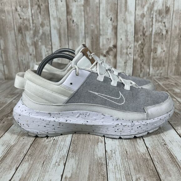 Nike crater remixa white Mens 7.5 - Picture 1 of 8